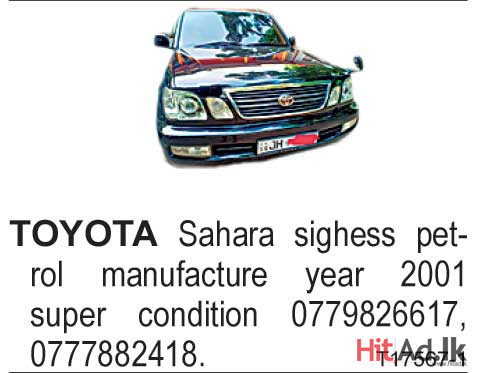 Toyota Sahara 2001
