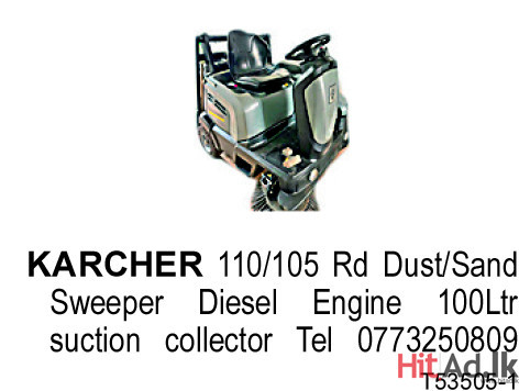 Karcher 110/105 Rd Dust/sand Sweeper