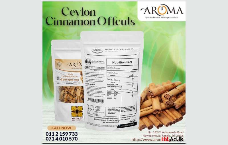 Ceylon Cinnamon Offcuts