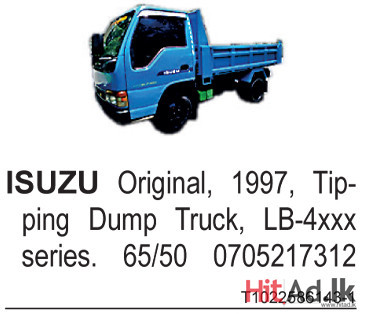 Isuzu Original 1997 Lorry