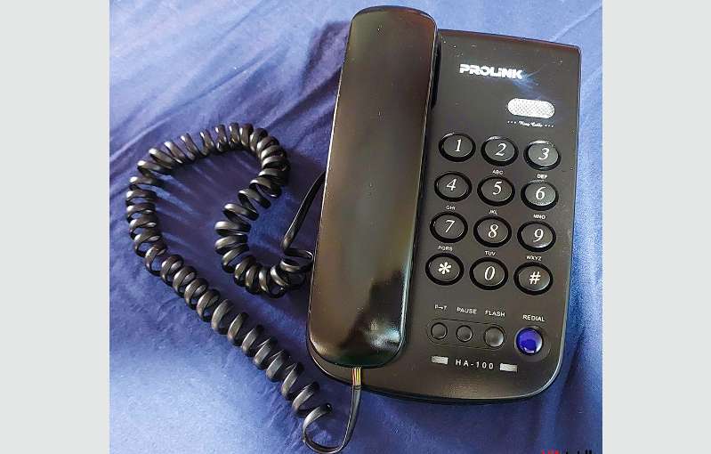 Large Dial Pad Prolink Ha100 Telephone