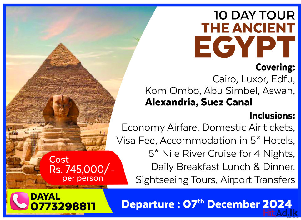 10 Day Tour the Ancient Egypt