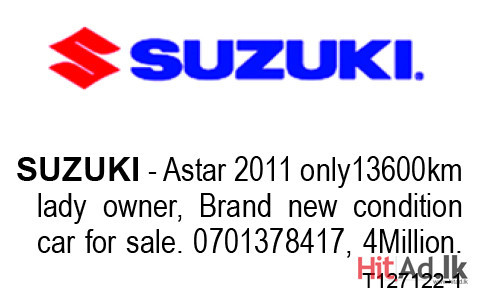 Suzuki Astar 2011