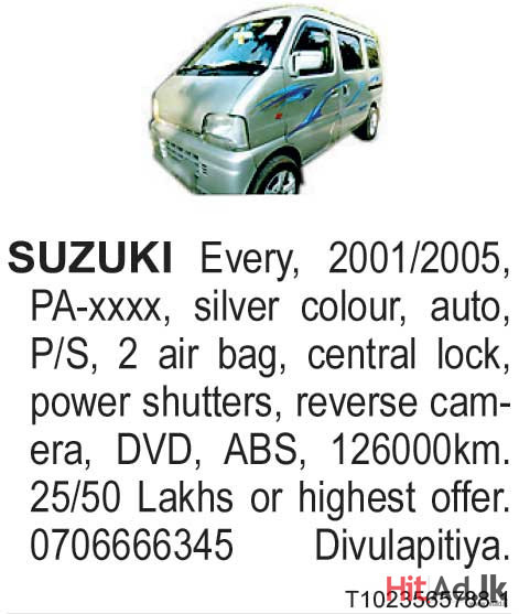 Suzuki Every Van