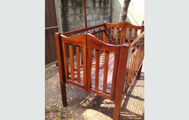 Baby Wooden Cot For Sale Soon