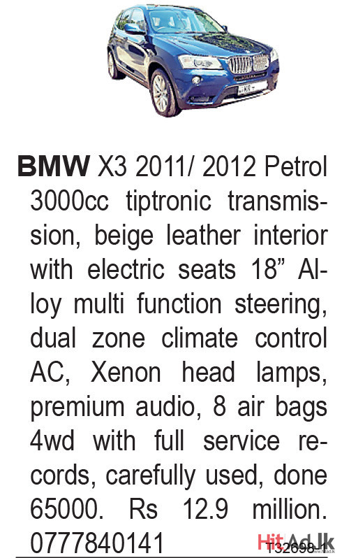 BMW X3 2011 Car