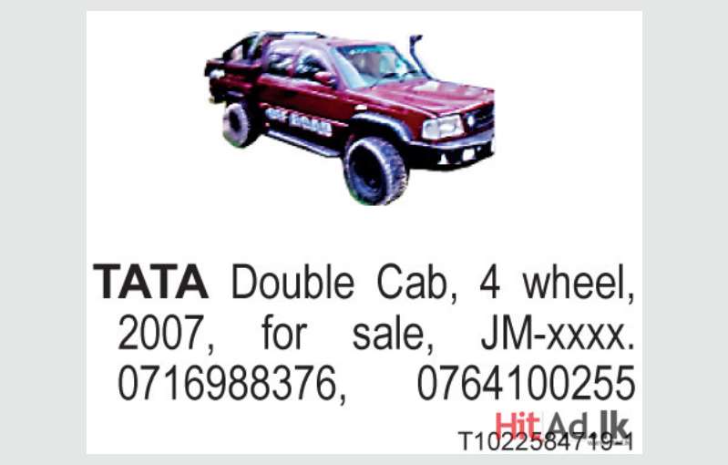 TATA Double Cab 2007 