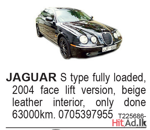 Jaguar S 2004 Car