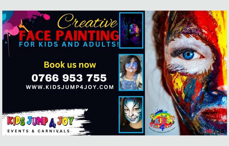 Creative Face Painting For Kids And Adults! 