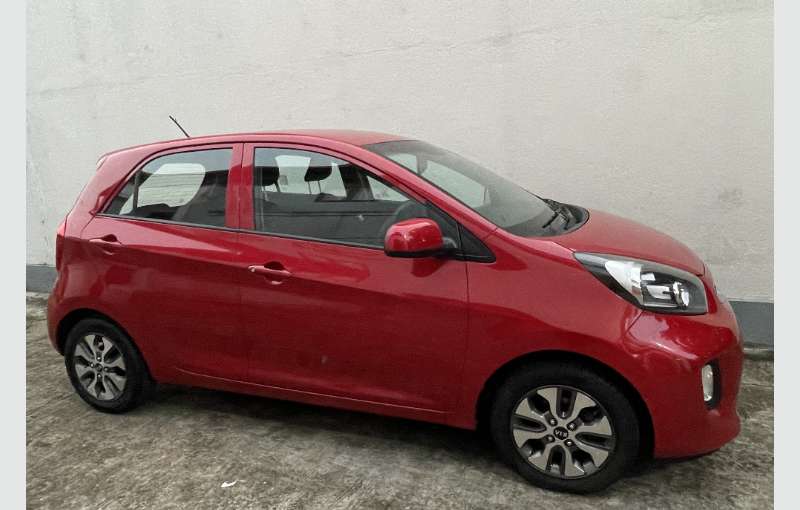 Red Kia Picanto