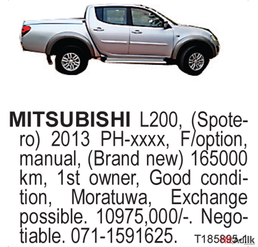 Mitsubishi L200 