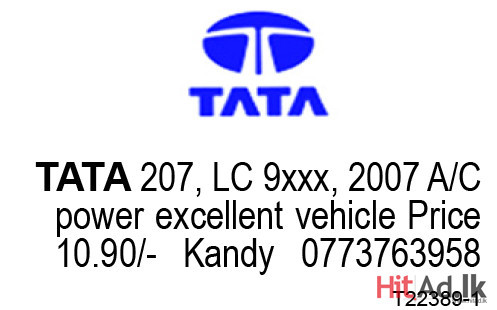 TATA 207, LC 9xxx, 2007