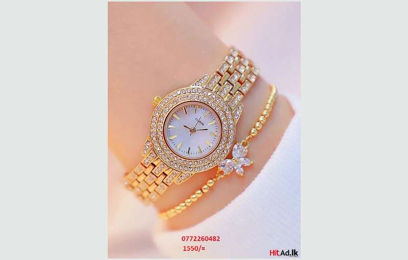 Quartz Bracelet Watch For Women's