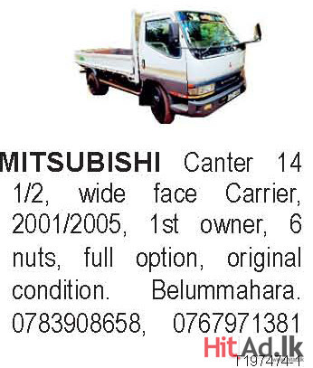 Mitsubishi Canter Lorry