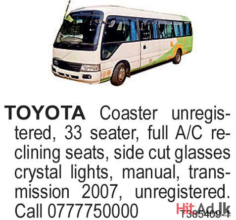 Toyota Coaster 2007 Bus