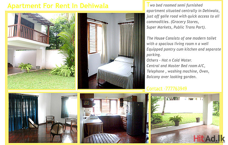 House for Rent in Dehiwala