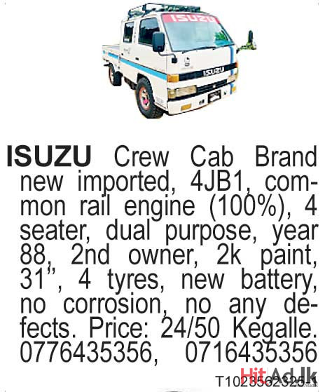 ISUZU Crew Cab