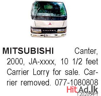 Mitsubishi Canter 2000 Lorry