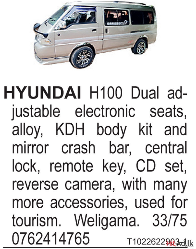 Hyundai H100 Van