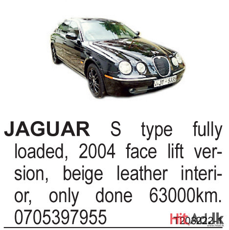 Jaguar S type 2004 Car