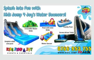 Make Your Party Unforgettable With Our Water Bouncy Castles!