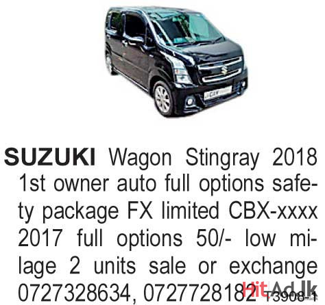 Suzuki Wagon Stingray