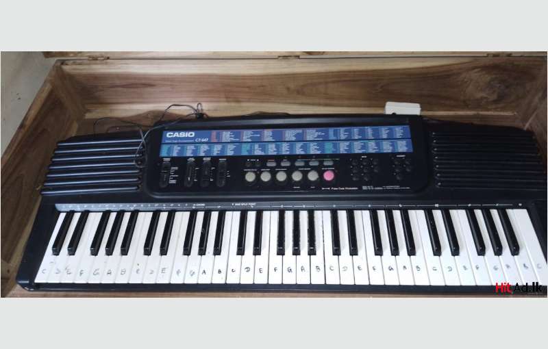 Casio Ct-647 Valuable Electronic Keyboard