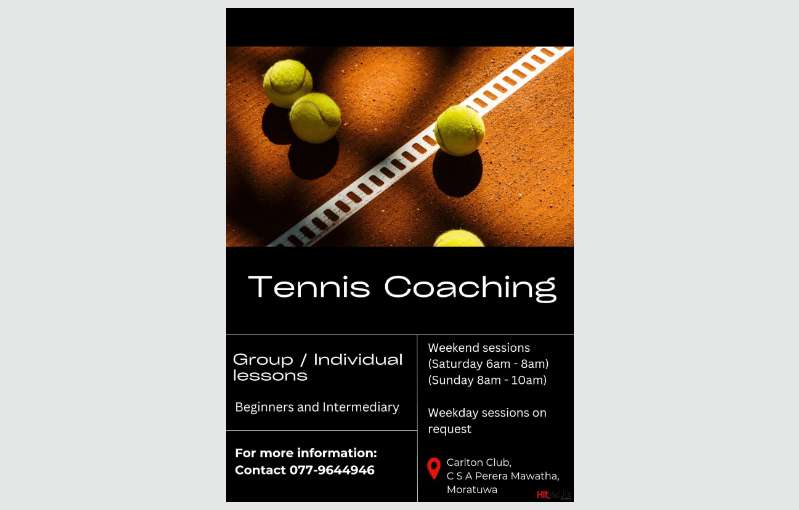 Tennis Coaching 