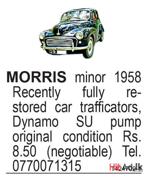Morris Minor 1958