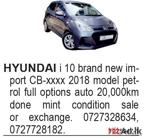 Hyundai i 10 Car