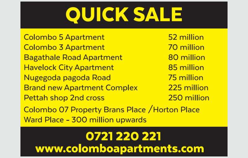 Quick Sale in Colombo