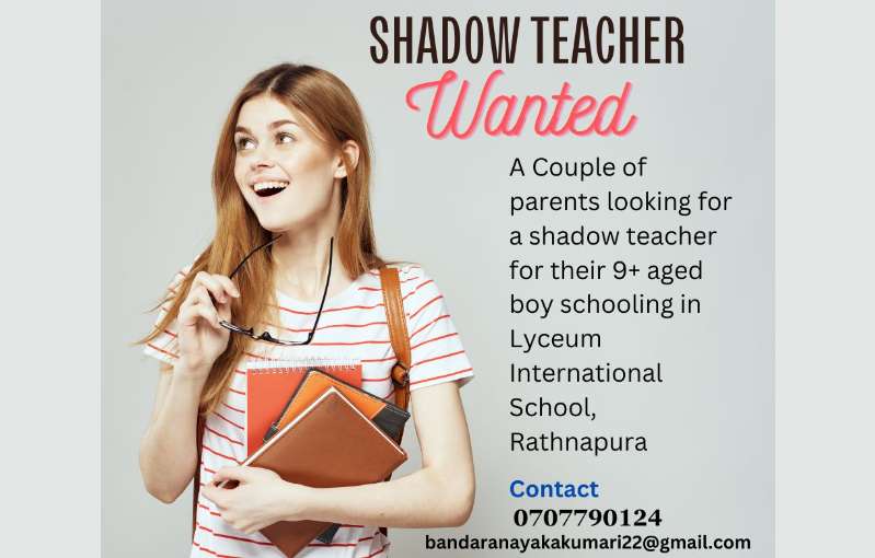 Shadow Teacher Wanted