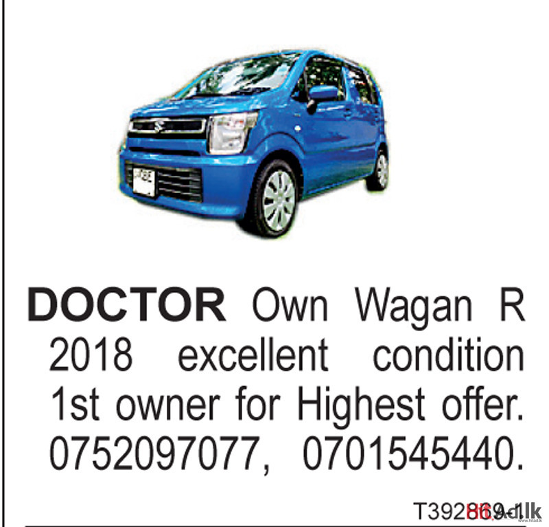 Doctor Own Wagan R 2018