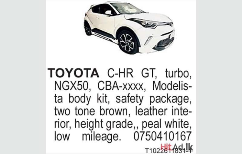 Toyota C-HR GT