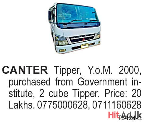 Canter Tipper 2000