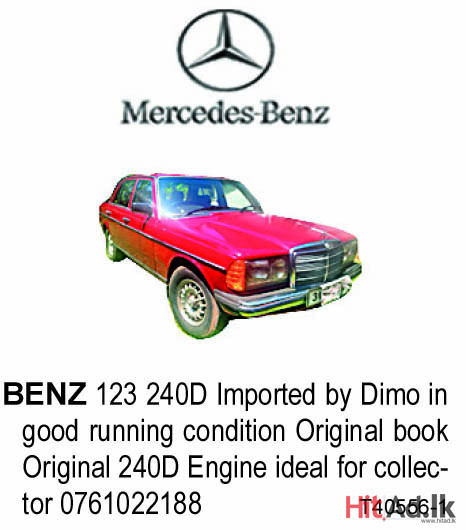 Benz Imported by Dimo