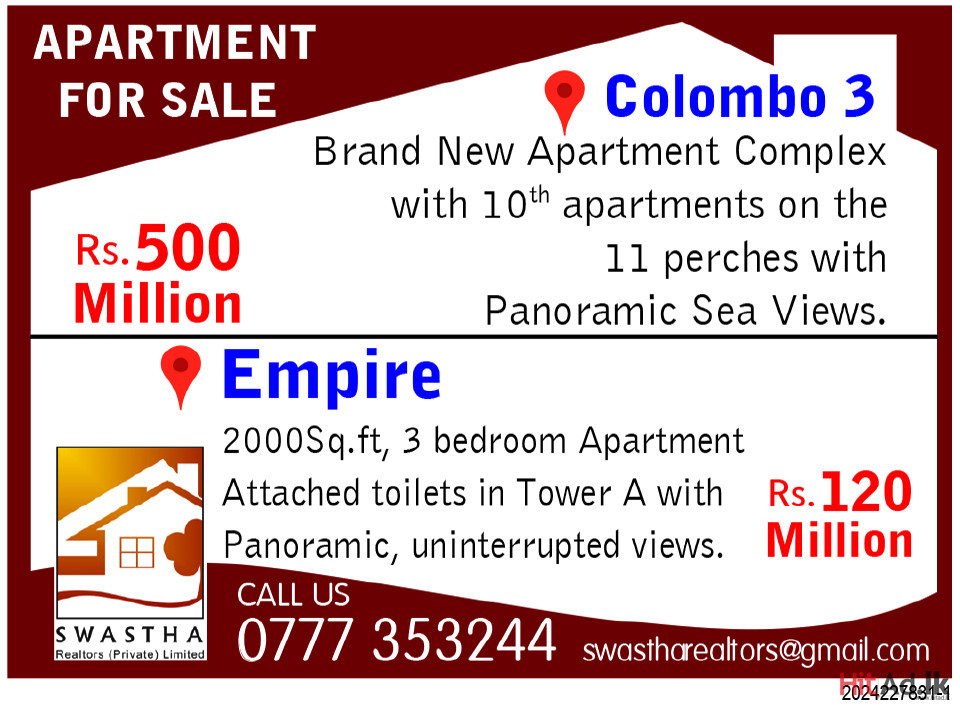 Apartment for Sale