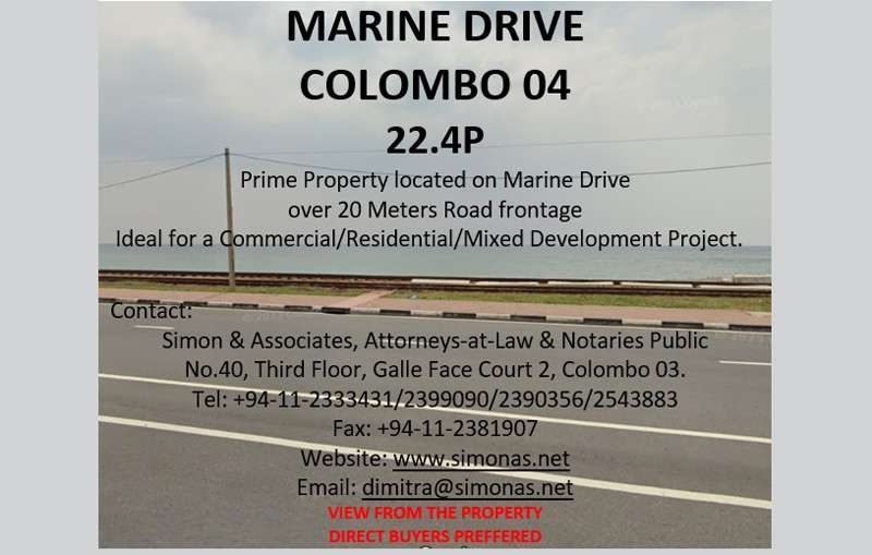 Colombo 04 land for sale