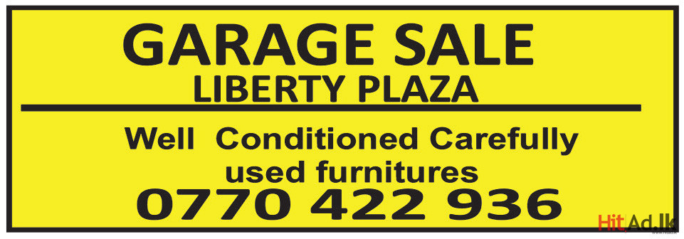 Garage Sale Liberty Plaza