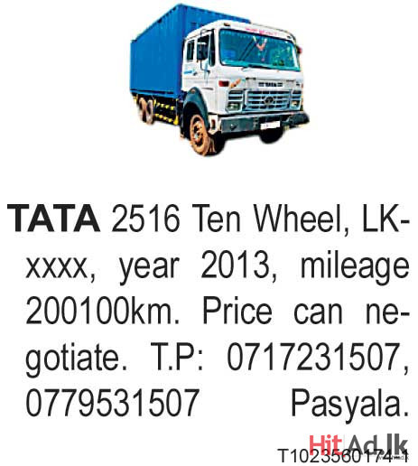 TATA 2516 Ten Wheel