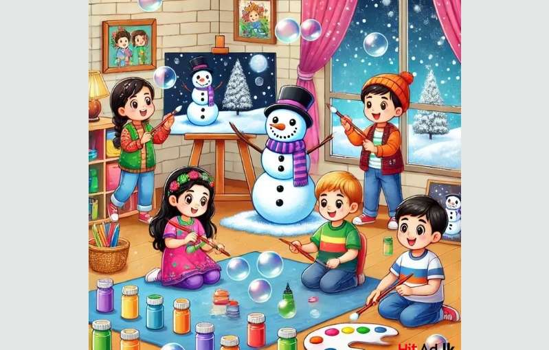 Christmas Painting Workshop For Kids