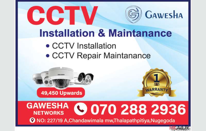 CCTV Installation & Maintanance
