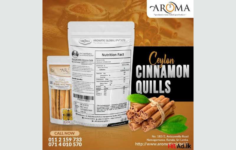 Ceylon Cinnamon Quills 