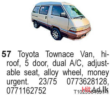 Toyota Townace Van