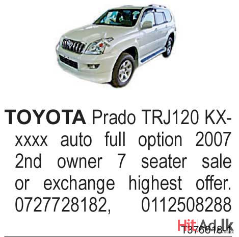 Toyota Prado TRJ120  