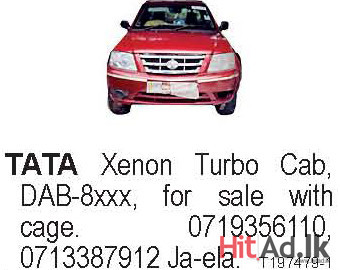 TATA Xenon Turbo Cab