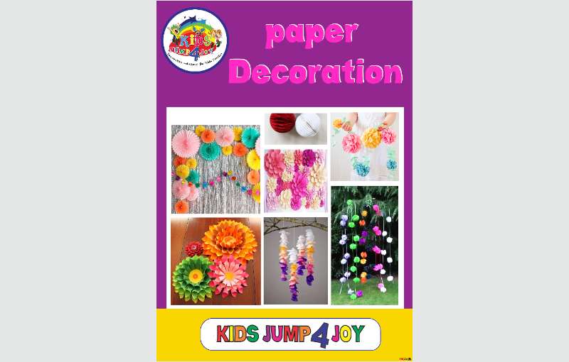 Paper & Tissue Decorations By Kidsjump4joy