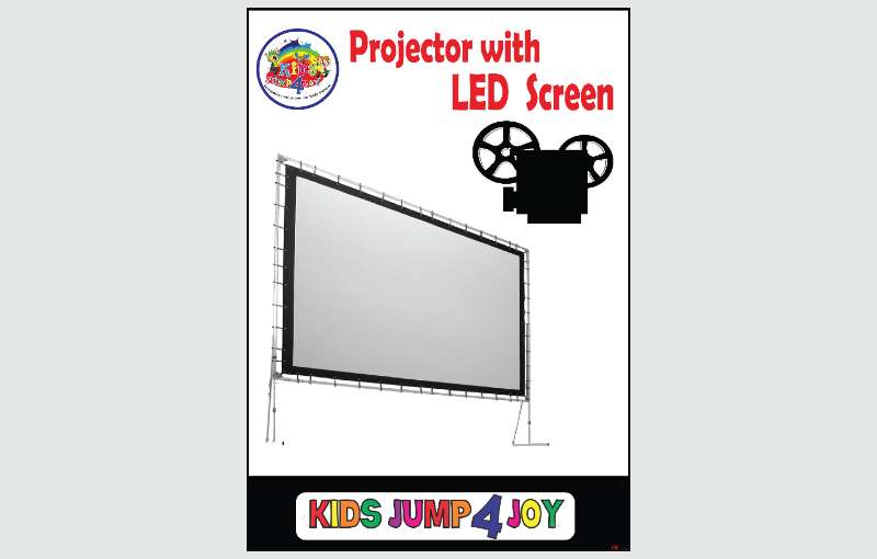 Projector With Screen By Kidsjump4joy 