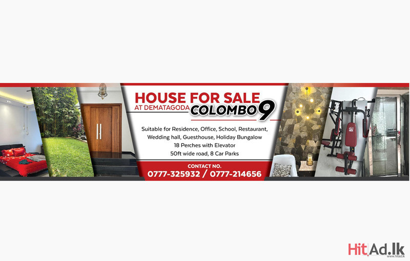 House for sale in Colombo 9