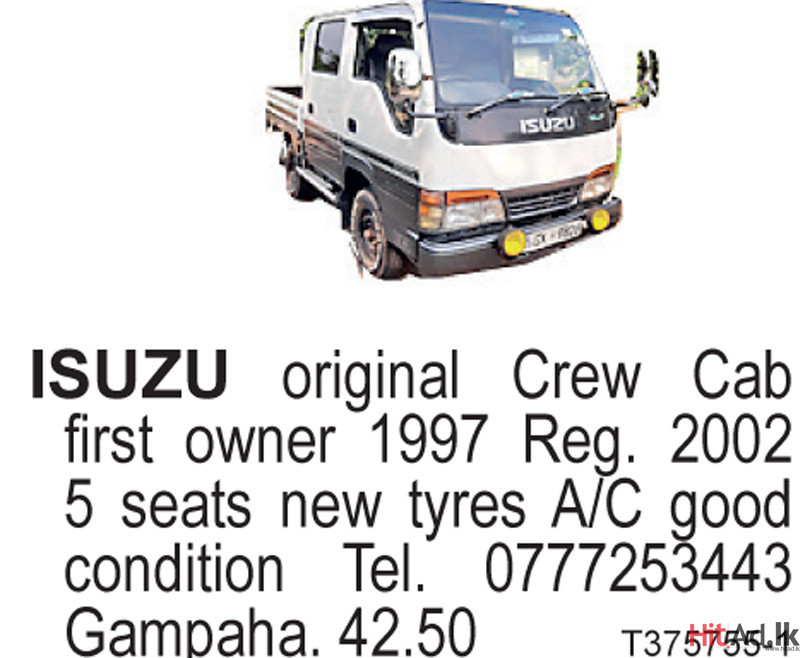 ISUZU original Crew Cab